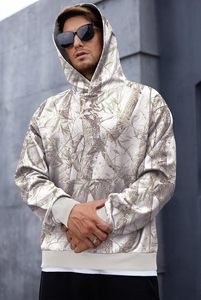 Sudadera con Capucha de Forro Polar para Invierno, Diseño con Lavado Ácido y Cremallera, Alta Densidad, 100% Algodón Orgánico, Producto en Tendencia 2025 - Product Image 2