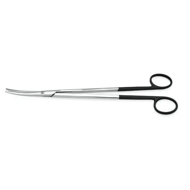 Nelson metzenbaum dễ dàng-cắt kéo 23cm/9 "cong Micro răng cưa cắt cạnh siêu cắt kéo ngực dụng cụ phẫu thuật