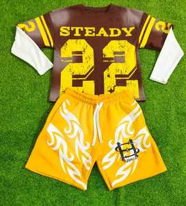 Venta al por mayor personalizable doble capa camisa de manga larga transpirable invierno más tamaño ropa deportiva Streetwear para hombres XL tamaño impreso - Product Image 6