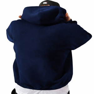 Sweat à capuche unisexe personnalisé de qualité supérieure, broderie unie, streetwear, polaire, 100% coton, blanc, vintage, surdimensionné, délavé à l'acide - Product Image 2