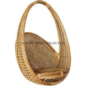 Acogedores columpios de material de ratán para exteriores para balcones con construcción confiable y elegantes diseños antiguos para mejorar su espacio - Product Image 1