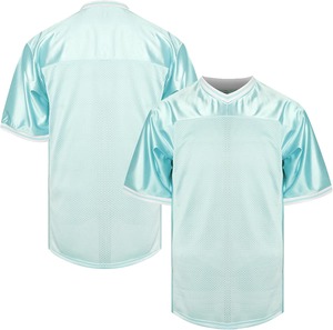 Camiseta Deportiva de Práctica Atlética para Hombre, Ropa Deportiva de Fútbol Americano, Camiseta Lisa para Entrenamiento Físico y Estilo de Vida Informal - Product Image 1