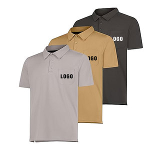 เสื้อโปโลเข้ารูปแบบมีสไตล์สำหรับผู้ชายเสื้อผ้าแนวสตรีทแวร์ผ้าฝ้ายนุ่มสบายระบายอากาศได้ดี100% สำหรับใส่ออกกำลังกาย - Product Image 4