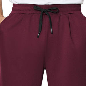 Pantalons pour hommes personnalisés pantalons de survêtement baggy 100% coton polaire droite jambe large coupe ample bande latérale style décontracté - Product Image 2