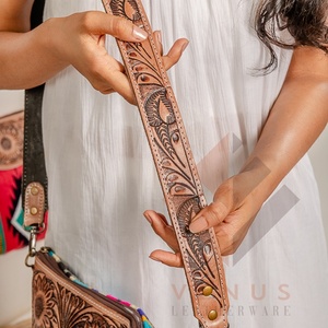 2025โบฮีเมียนกระเป๋าถือหนังแท้วินเทจของผู้หญิงกระเป๋าโท้ทประดับพู่ห้อยประดับพู่สำหรับผู้หญิง - Product Image 4