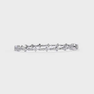 Bracelet en diamant de laboratoire fabuleux, or 18 carats, élégant et luxueux - Product Image 6