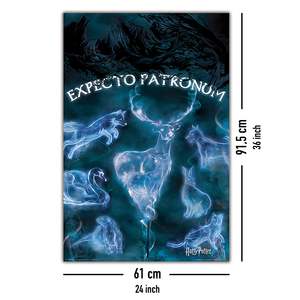 Póster Decorativo de Pared de Harry Potter con la Frase 'Esperando al Patrono', Material de Papel - Product Image 5