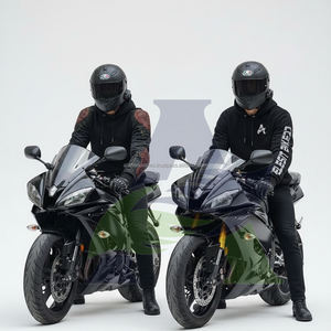 Sudadera con Capucha de Kevlar para Motociclistas con Protección de Nivel 2 CE, Forro de Aramida Negro, Fabricada en Pakistán por OEM - Product Image 5