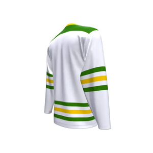 Maillot de hockey sur glace personnalisé, uniforme de sublimation, tissu en polyester respirant à séchage rapide, vêtements de sport durables pour l'entraînement, 2025 - Product Image 2