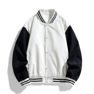 Chaqueta universitaria de moda de alta calidad hecha a medida para hombre, ropa informal de calle con estilo universitario, chaqueta universitaria de béisbol para hombre - Product Image 3