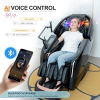 Fauteuil de massage 4D 8D complet du corps électrique de luxe à gravité zéro, fauteuil de massage complet du corps à gravité zéro