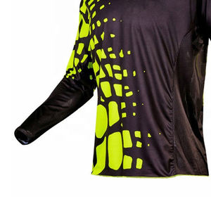 100% Sublimación personalizada de alta calidad BMX Jersey 100% Poliéster Motocross Racing Mangas largas Técnicas impresas - Product Image 2