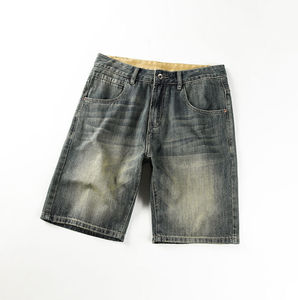 Short en jean de haute qualité pour hommes Top tendance à motif solide personnalisable et Offre Spéciale par un fabricant réputé - Product Image 5