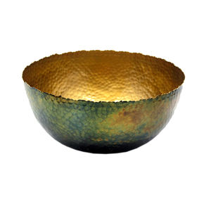 Vente en gros Bol en métal en fer de forme ronde pour la cuisine et la table Bol de service et bols décoratifs faits à la main en vrac - Product Image 1