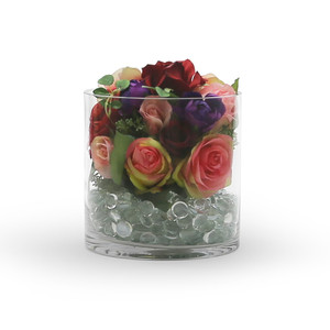 VCY0707 - Vase en verre cylindrique - 7 x 7 - Product Image 2