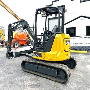 Vente en gros John Deeree Ee 50G Mini pelle sur chenilles Moteur Pompe Boîte de vitesses Haute efficacité de fonctionnement Équipement de construction fiable - Product Image 6