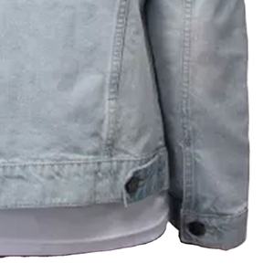 Chaqueta Vaquera Personalizada para Hombre con Cuello Camisero, Nuevo Diseño, 100% Algodón, Estilo Vintage, Opción de Logotipo Frontal para Invierno 2026 - Product Image 4