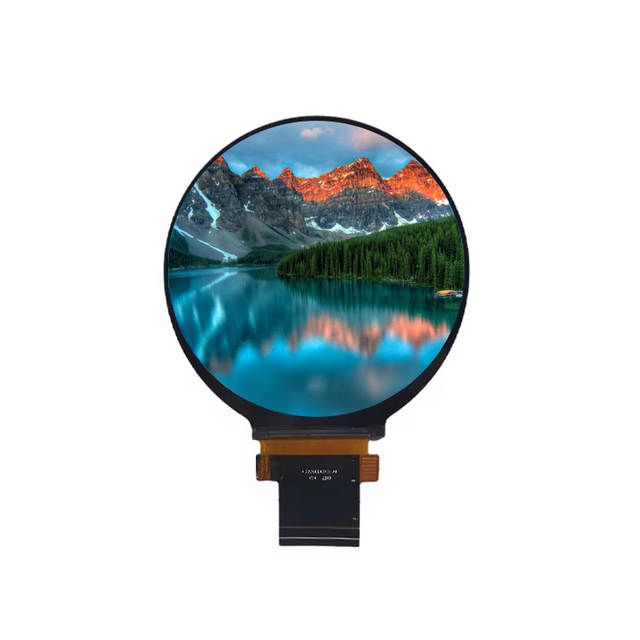 2.8 Inch 480*480 Resolution Round Lcd Screen 16.7M Colors Circular Display Wide Viewing Angle Circular Lcd Panel Round Display