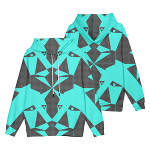 2025 Sudadera con capucha de gran tamaño con estampado personalizado Unisex nueva moda diseño de hombro caído Casual tejido corto para mujer de talla grande - Product Image 5