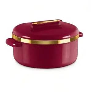 La casserole en acier inoxydable garde les aliments chauds et frais pendant des heures Le design unique exclusif et la forme ronde élégante de l'Inde 2025 - Product Image 4