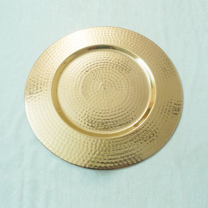 Assiettes chargeur Tailles Forme ronde Assiettes de service Vaisselle Assiettes Prix abordables Métal à la mode avec personnalisation Tout - Product Image 5