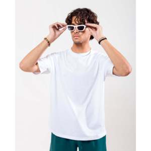 T-shirts Basiques Oversize 100% Coton Respirant Style Urbain Motif Uni Tissu Jersey 240 Grammes Modèle Numéro Imprimé - Product Image 6