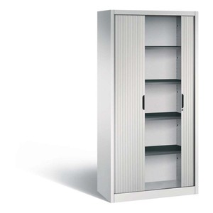 Armadio a serranda per documenti 1030 x 1200 x 420 mm AxLxP con 2OH - Product Image 1
