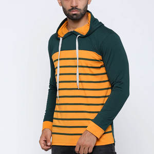 Sweat-shirt à capuche pour homme, coupe classique, poche avant, 100% coton, streetwear, sweat-shirt surdimensionné, décontracté, écologique, lavage, broderie - Product Image 2