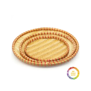 Bandeja de bambú biodegradable Una alternativa elegante y ecológica para una Vida Libre de plástico y decoración natural para el hogar - Product Image 5
