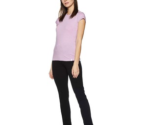 T-shirt léger à manches courtes pour femmes de haute qualité respirant à porter quotidiennement avec décoration de bouton pour l'été - Product Image 1