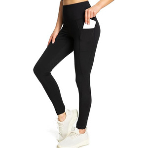Leggings de mujer de estilo moderno, ropa deportiva, mallas de entrenamiento de cintura alta, mallas de Yoga cómodas, vestido deportivo subido - Product Image 4
