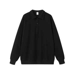 เสื้อสเวตเตอร์แบบสตรีทเสื้อมีฮู้ดและเสื้อสวมหัวสำหรับผู้ชายดีไซน์เปิดคอและซิป100% ผ้าฝ้ายแท้ผู้ผลิตแฟชั่น - Product Image 5