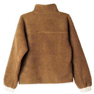 เสื้อแจ็คเก็ตขนเฟลซเชอร์ปาสำหรับผู้หญิง กันลม อุ่นสบาย น้ำหนักมาก มีปกตั้ง เหมาะสำหรับกิจกรรมกลางแจ้งและกีฬา - Product Image 5