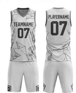 Uniforme de Baloncesto Personalizado con Logotipo de Equipo al por Mayor de Fábrica, Uniforme de Baloncesto para Adultos, Uniforme de Baloncesto Completo para Equipo, Jersey de Baloncesto - Product Image 5