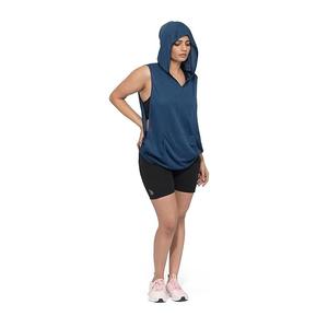 Vêtements de sport sans manches à capuche coupe stringer débardeur musculation muscle maillots sans manches sweats à capuche femmes - Product Image 3