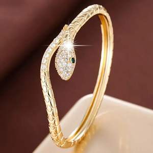 Micro Pave Snake <b>Wrap</b> Photo Frame Handmade Modern Buffalo Bone <b>Wedding</b> & Holiday <b>Gift</b> - Product Image 1