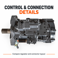31QE-10010 31QE10010 31QE-10011 K3V280SH Pompe hydraulique principale pour excavatrices Hyundai R1200-9 R1200LC-9 R1250