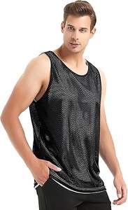 Maillot de basket-ball pour hommes, uniforme de sport durable à séchage rapide, conçu pour un confort et une ventilation supérieure - Product Image 4