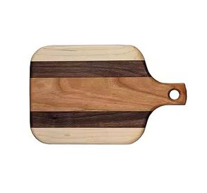 Recién llegado, tabla de cortar de madera pulida brillante, diseño hecho a mano Natural para utensilios de cocina, carne y verduras - Product Image 1