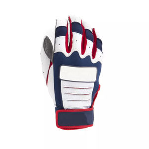 Gants de frappeur de baseball personnalisés professionnels Clubs d'entraînement sportif en cuir de haute qualité vente en gros en ligne extensible en plein air - Product Image 4