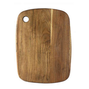 Tabla de cortar de madera maciza de última generación para una durabilidad duradera, tabla de cortar clásica de madera de acacia para la preparación de alimentos - Product Image 5