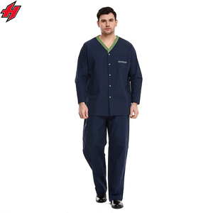 Traje de enfermera de LICRA impermeable tejido con diseño impreso para mujer, conjuntos de enfermería elásticos de punto, uniformes de Hospital médico - Product Image 6