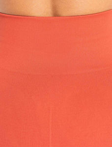 Shorts Deportivos Elásticos de Cintura Alta Personalizados para Mujer, Transpirables, de Spandex/Poliéster, Ajustados, para Gimnasio, Yoga, Correr, Color Sólido - Product Image 6