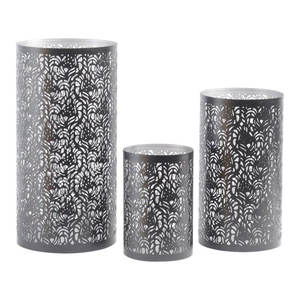 Soporte de luz de té de aluminio de último diseño para boda, Hotel y cafetería, iluminación redonda recubierta de plata hecha a mano con tarros de alta calidad - Product Image 6