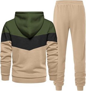 Ensemble de survêtement sportif unisexe en polaire respirant avec capuche pour l'hiver, personnalisable en couleur et logo - Product Image 3
