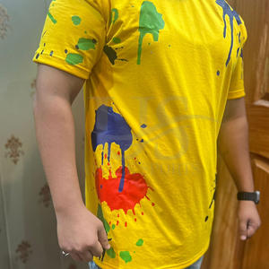 2025 New Arrival <b>TShirt</b> Unisex Custom Screen Printing Designs O-<b>Neck</b> Blank <b>TShirt</b> Oversize Men's <b>TShirt</b> for Men Made in Pakistan - Product Image 5