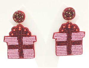 Nouveau produit boucles d'oreilles de noël cloches de flocon de neige cloutées en diamant boucles d'oreilles de sapin de noël boucles d'oreilles de noël - Product Image 3