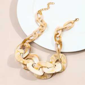 Suministro al por Mayor de Collares de Resina Modernos, Joyería de Moda Ligera Hecha a Mano para Mujer, Suministro Disponible en Todo el Mundo - Product Image 6