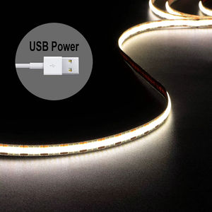 USB Dimmbare COB LED-Licht leiste 320LEDs/<span class=keywords><strong>m</strong></span> 5V USB-LED-Streifen USB-Touch-Controller - Product Image 6