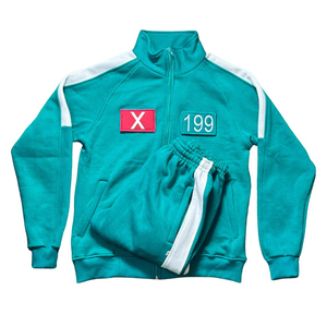 Premium Quality Men Winter <b>Tracksuits</b> Streetwear 100% Cotton Heavyweight Hooded Solid Customized Logo Quick Dry Breathable - Product Image 1